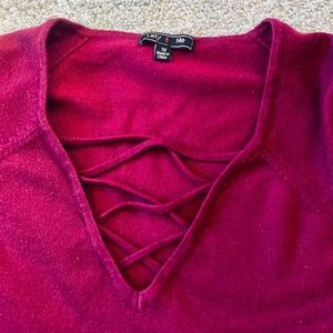 Lety & Me Maroon top